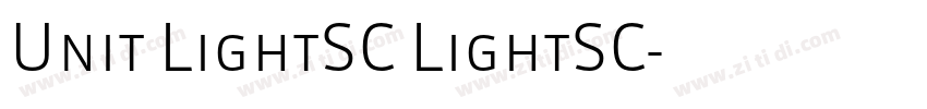 Unit LightSC LightSC字体转换